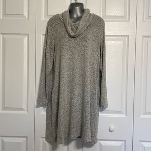 Apt.9 grey sweater dress, Large